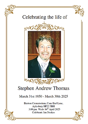 Order of Service
